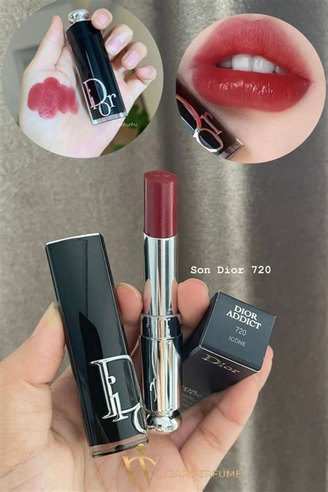 Son Dior Addict Hydrating Shine Lipstick 720 Icône Màu Hồng Đất