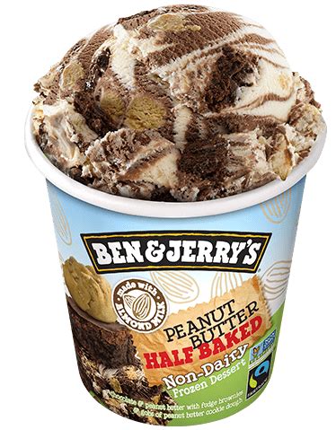 Ben Jerry S Peanut Butter Half Baked Non Dairy Ice Cream Reviews 2020