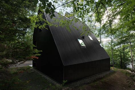 Jean Verville Has Created A Sculptural Cabin In Rural Quebec That