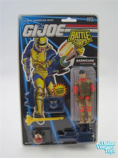 1993 Hasbro Gi Joe Battle Corps Barricade 17 C340a