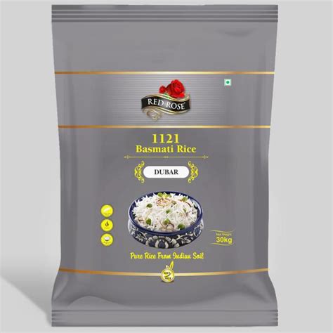 RED ROSE DUBAR BASMATI RICE 30 KG JioMart