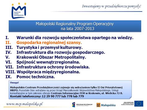 Fundusze europejskie dla przedsiębiorców ppt pobierz