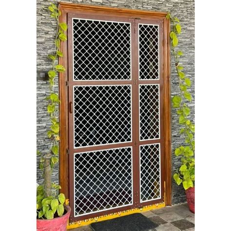 Mm Aluminum Mosquito Mesh Door At Rs Piece Aluminium Mesh Door