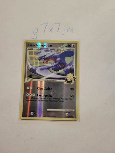 Garchomp C Reverse Holo Ungraded Pokemon Supreme Victors