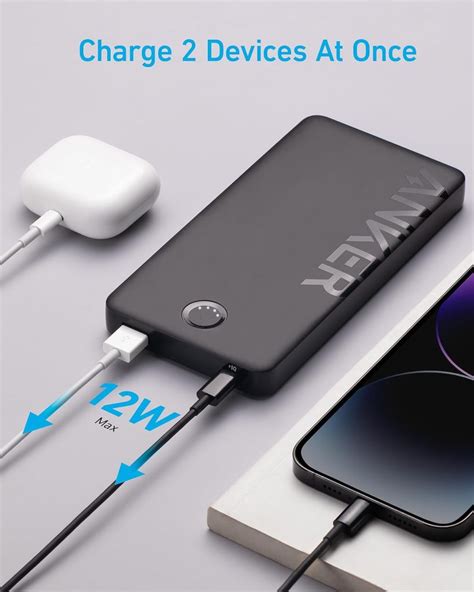 ANKER 323 POWER BANK 10000 MAH NEGRO Anker Panama