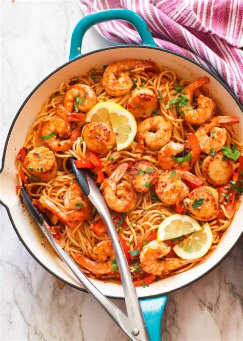 Seafood Pasta - Immaculate Bites