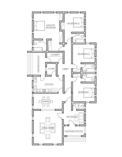 4 Bedroom Floor Plan With Dimensions Floor Roma