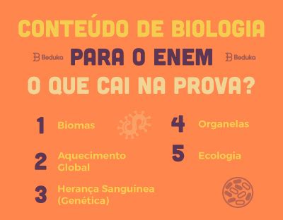 BIOLOGIA No ENEM O Que Mais Cai Na Prova RESUMO