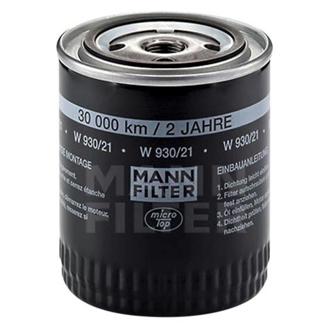 Mann Filter W Engine Oil Filter