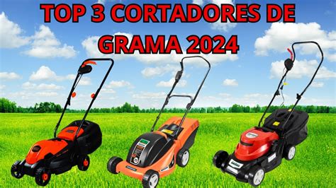 TOP 3 MELHORES CORTADORES DE GRAMA 2024 YouTube