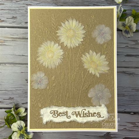 Wildflowers 3D Embossing Folder EF3D 070 Craftlines B V