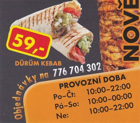 Menu At Istanbul Kebab Restaurant Broumov