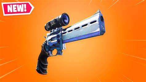 New Scoped Revolver In Fortnite Youtube