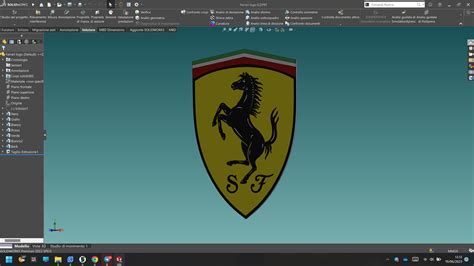 Ferrari logo (colored) by Nyx_NK | Download free STL model | Printables.com