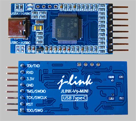 jlink  mini emulator  link auto upgrade firmware type  debugger