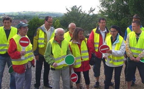 Saint Léger sur Dheune Les signaleurs bénévoles de Saint Léger sur