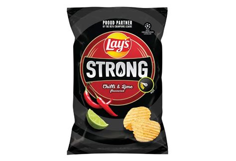 Chipsy Strong Chilli And Lime Lays 120 G Dobre Ceny Polski Sklepik