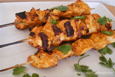 Grilled Stick Chicken Boti Recipe By Zubaida Tariq Pakistani Chef Recipes