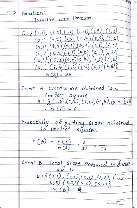 SOLUTION: Probability solved examples step by step solved examples ...