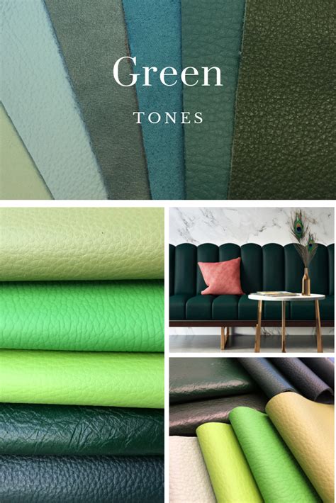 Leather Colour Trends: The Green Edit | Yarwood Leather | Color of the ...