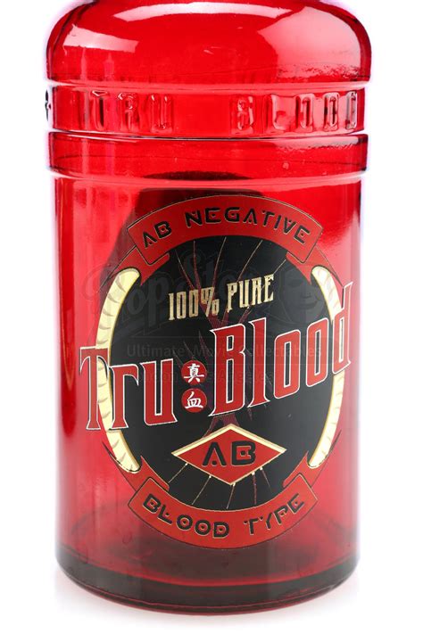 True Blood Two Bottles Of Tru Blood Plasma Protein