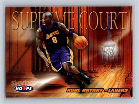 Kobe Bryant Skybox Nba Hoops Cour Supr Me Los Angeles Lakers