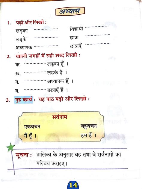 Hindi Et Revision Worksheet Artofit