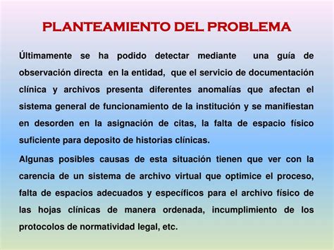 Ejemplo De Planteamiento Del Problema