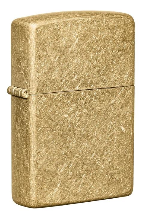 Encendedor Zippo Classic Tumbled Brass Garantia Zippo