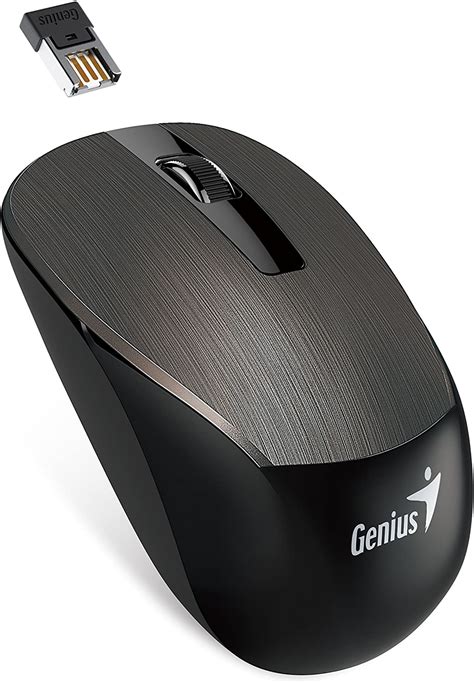 Mouse Genius Nx 7015 Inalambrico Color Chocolate