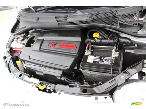 2012 Fiat 500 Pop Engine Photos