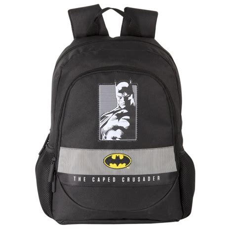 Mochila Escolar Dc Comics Batman Knight Cm