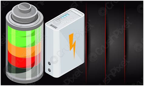 design   types  battery  abstract background stock