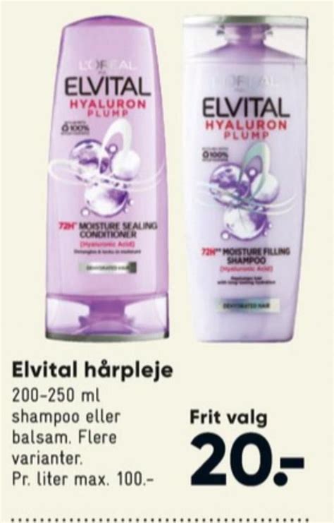 Loreal Elvital Shampoo Bilka September Alle Tilbudsavis