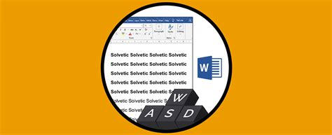 C Mo Poner Negrita En Word Con El Teclado Solvetic