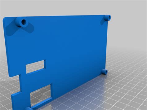 Free STL File Fysetc PanelDue 5i Mount For 2020 Extrusion3D Printable