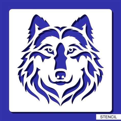 130+ Wolf Stencil Stock Illustrations, Royalty-Free Vector Graphics & Clip Art - iStock