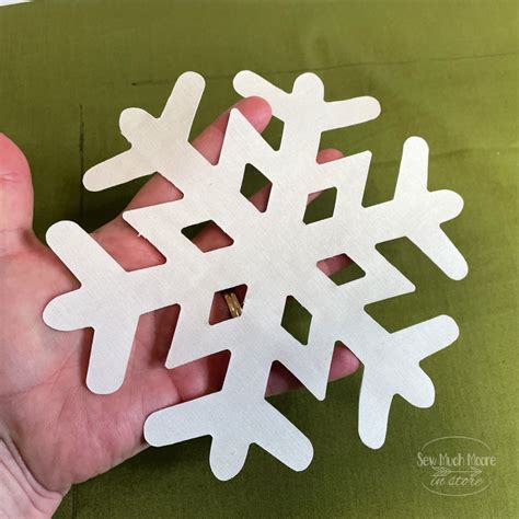 Snowflake Wall Art Sew Much Moore