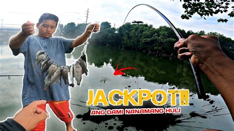 Swerte Namin Sa Spot Na Ito Ang Daming Tilapia Catch And Cook Youtube