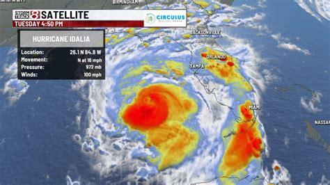 Hurricane Idalia To Make Historic Big Bend Landfall In Florida