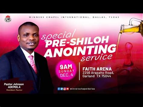 Special Pre Shilo Anointing Service December 04 2022 YouTube