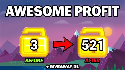 AWESOME PROFIT Method In Growtopia How To GET RICH Fast In 2023