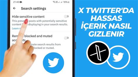 X Twitter 2024 te Hassas İçerik Nasıl Gizlenir X Twitter Hassas