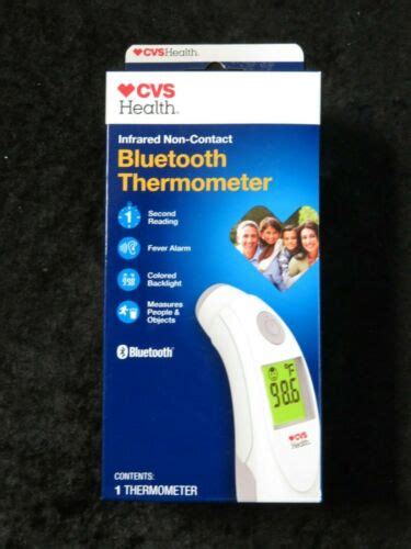 Cvs Infrared Non Contact Bluetooth Thermometer Ebay