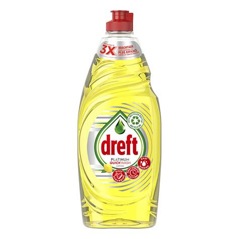 Dreft Platinum Quickwash Afwasmiddel Lemon Ml Dreft Schoon Nl