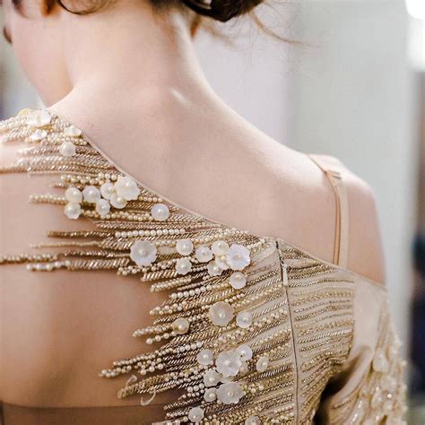 Couture Embellishment Haute Couture Embroidery Embroidery Fashion