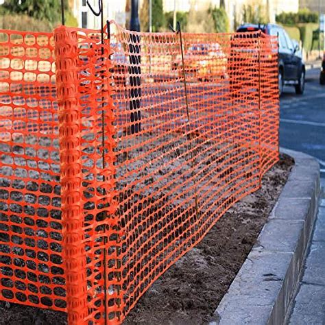 Electriduct Plastic Construction Fencing 250 Feet Orange Netting