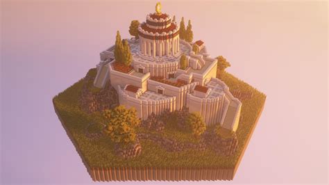 Oracle Of Delphi Civ Vi Inspired Recreated In Minecraft Rciv