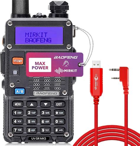 Amazon Mirkit Bundle Radio UV 5R MK5 Max Power 2022 1800 MAh