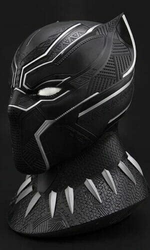 Killerbody Marvel Black Panther Wearable Helmet Life Size 1 1 With